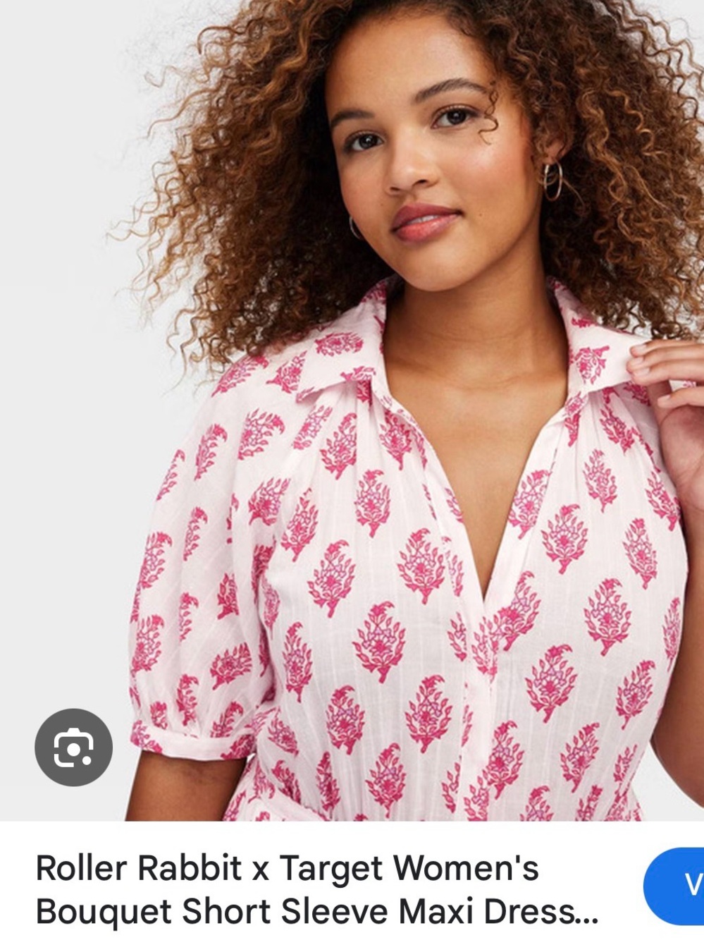 Target x Roller Rabbit Bouquet Maxi dress